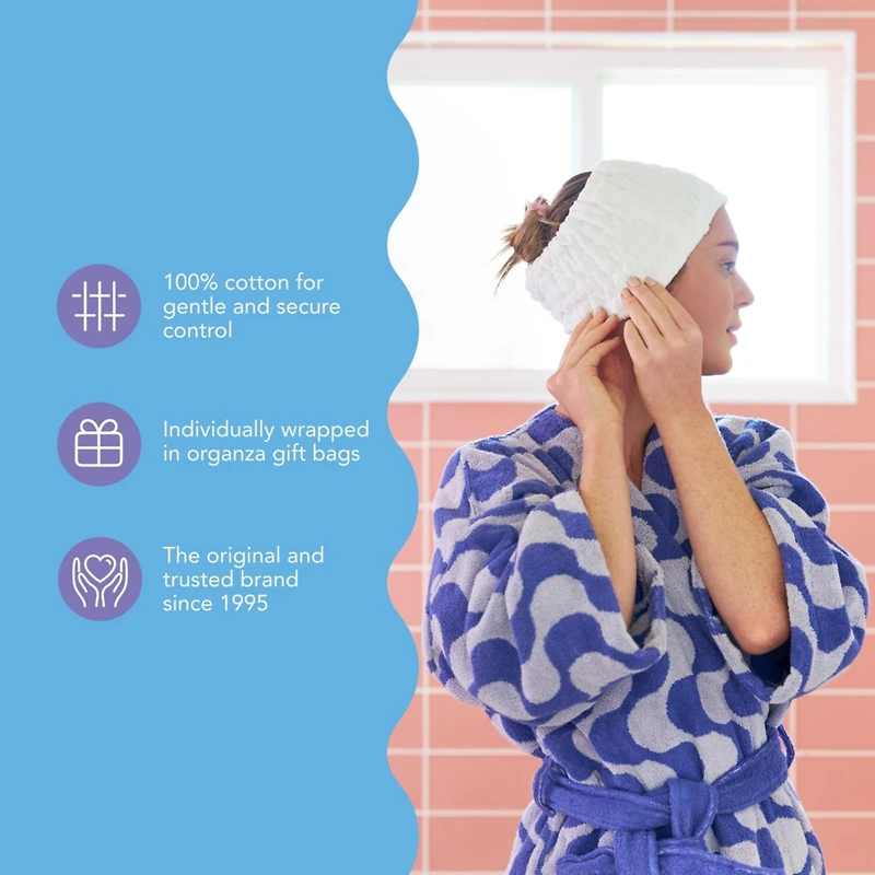 Cotton Turbie Band 4 Pack (Ocean Breeze)