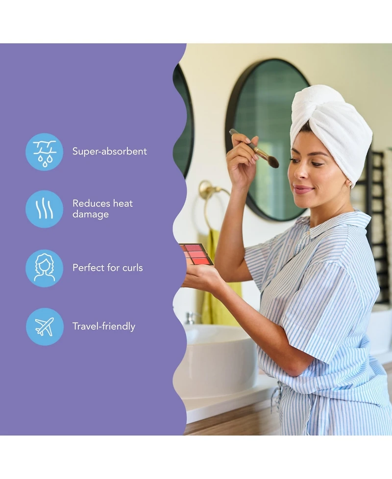 Microfiber Turbie Twist 2 Pack (Golden Rod, Orangeade)