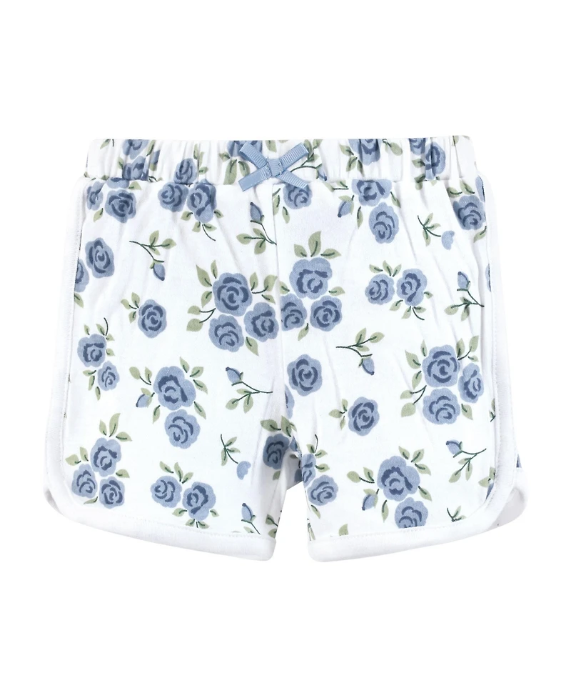 Hudson Baby Toddler Girls Four-Piece Essential Shorts