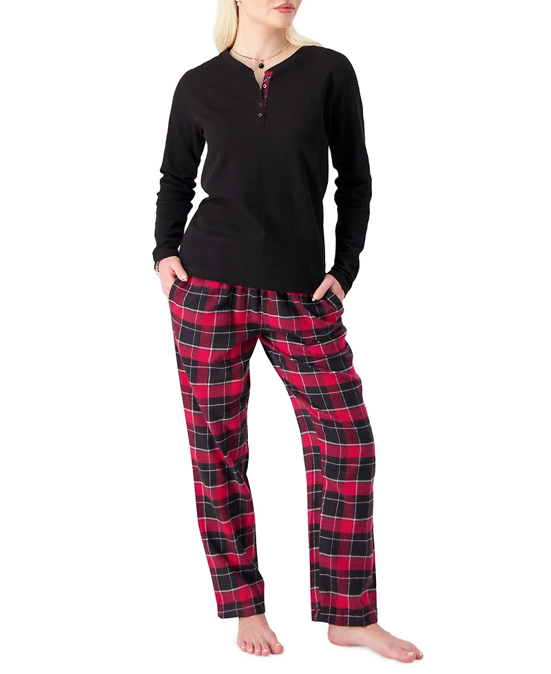 Heat Holders 2-Piece Women's Felicity Pajama Top and Pants Set