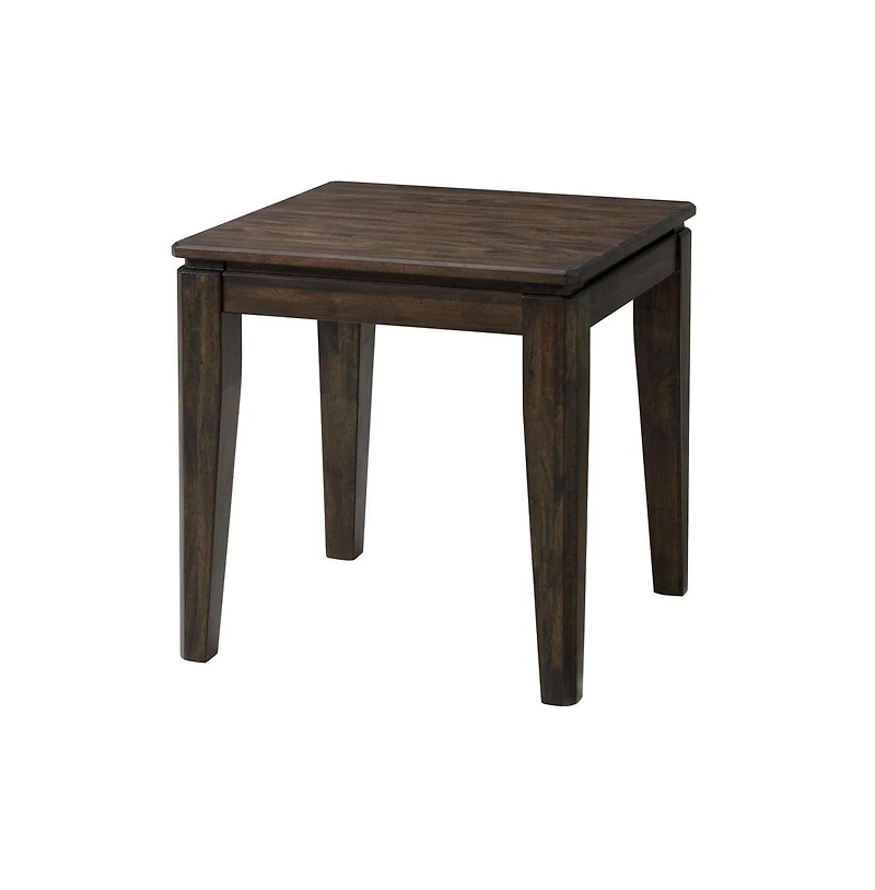 Intercon 24"" x 24"" End Table in Brushed Mango