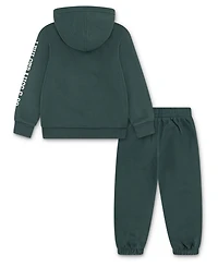 Levi's Boys Toddler 2T-4T 2 Piece Patch Long Sleeves Hoodie and Joggers Set