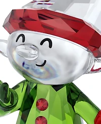 Swarovski Holiday Cheers Dulcis Elf and Candy Cane Figurine