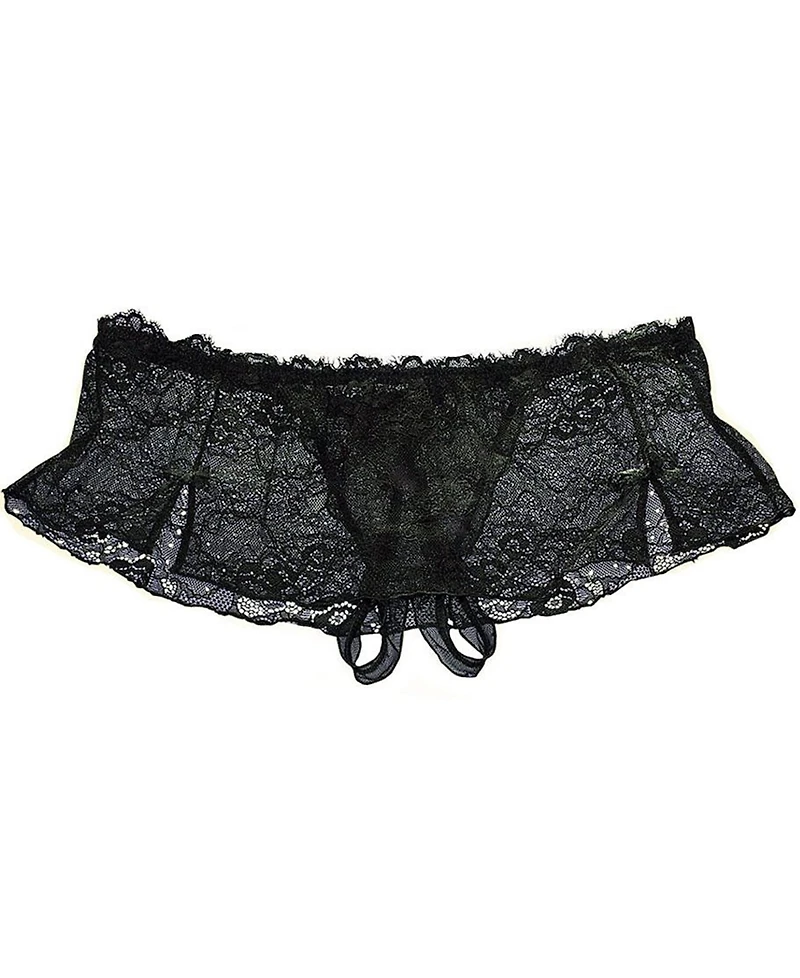 Lascana Women's Lace Skirt Open Thong