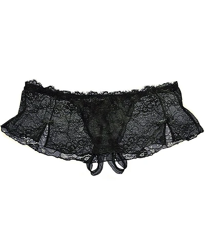 Lascana Women's Lace Skirt Open Thong
