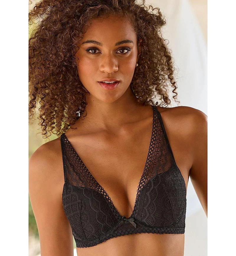 Lascana Women's 2 Pack Lace Push Up Bras