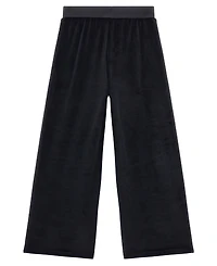 Guess Girls 8-16 Velour Rhinestone-Embellished Triangle Logo Pants