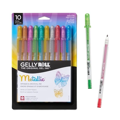 Sakura Gelly Roll Metallic Gel Pen 10 Pack
