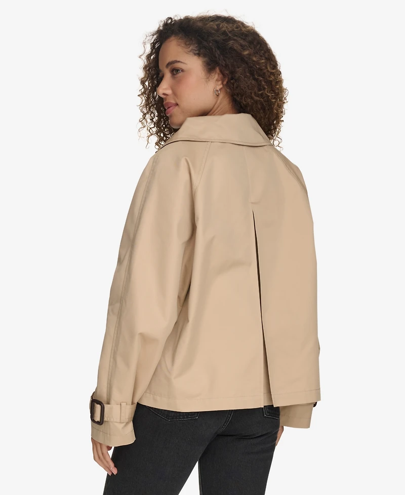 Levi's Women's Regular Short Double Breasted Trench Coat