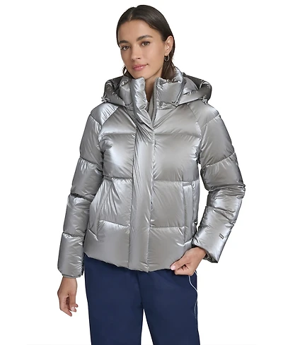 Levi's Women's Regular Quilted Hooded Puffer Jacket