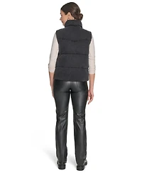 Levi's Women's Regular Western Stand Collar Puffer Vest Jacket