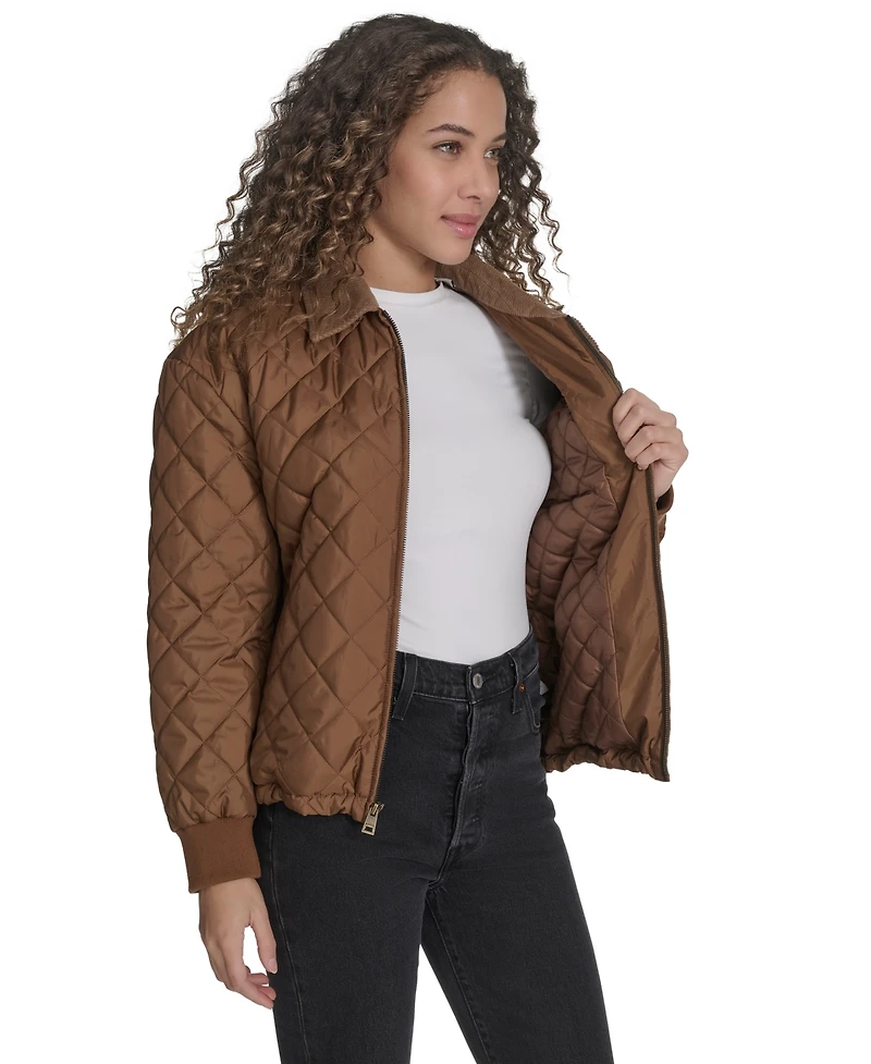 Levi's Women's Regular Diamond Quilted Jacket