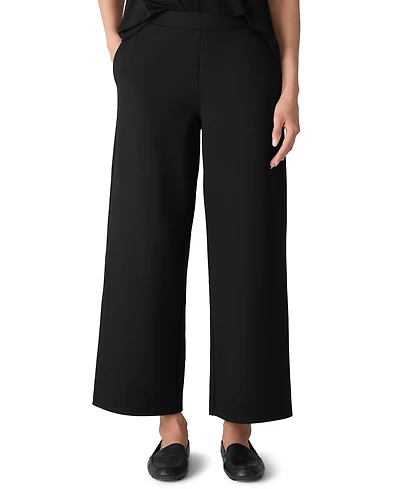 Eileen Fisher Women's Wide-Leg Ankle Pants