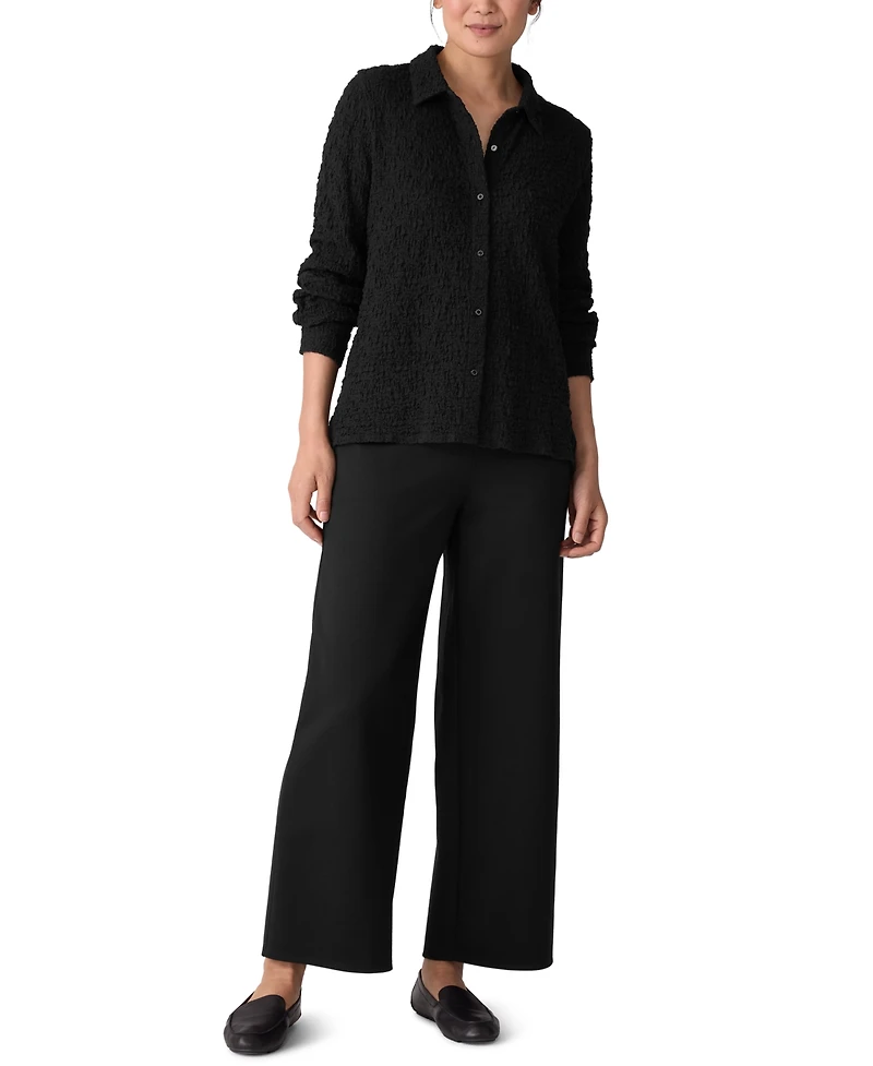 Eileen Fisher Women's Classic Collar Shirt