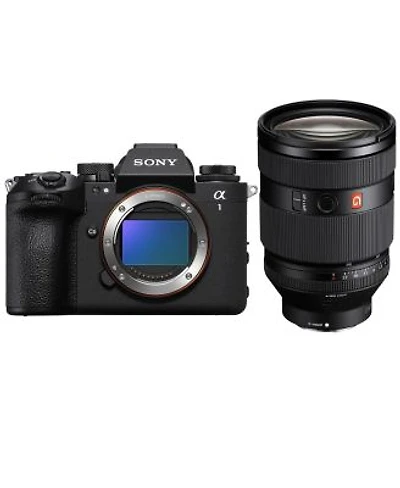 Sony A1 Ii Mirrorless Camera Bundle With Fe Lenses Including Wide Angle Standard Zoom Prime Options.