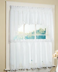 Chf Peri Battenburg 30" x 24" Cafe Curtain