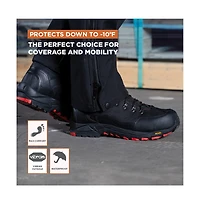 RefrigiWear Men's Men s Black Widow Boot - Waterproof, Anti-Slip, and Insulated for Extreme Cold