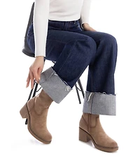 Xti Women's Suede Tall Boots Refresh Collection By Xti