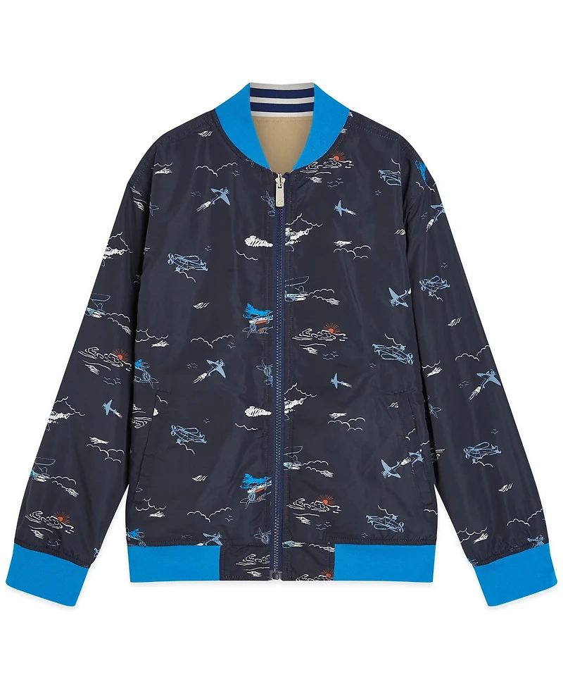 Scotch & Soda Boys 8-16 Reversible Bomber Jacket