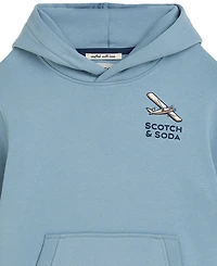 Scotch & Soda Boys 8-16 Whimsical Graphic Hoodie Sweatshirt
