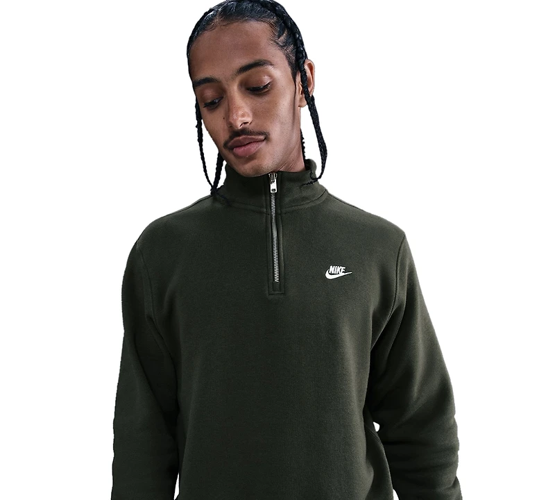Nike Men's Sportswear Club Half-Zip Fleece Top