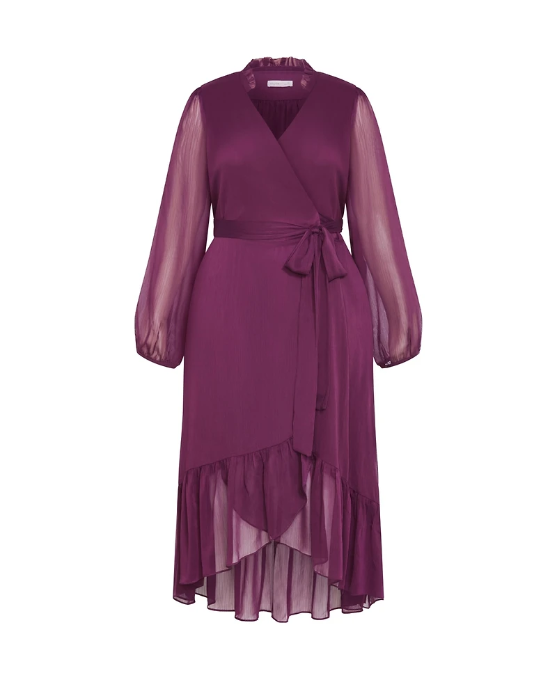 City Chic Women's Instinct Maxi Dress