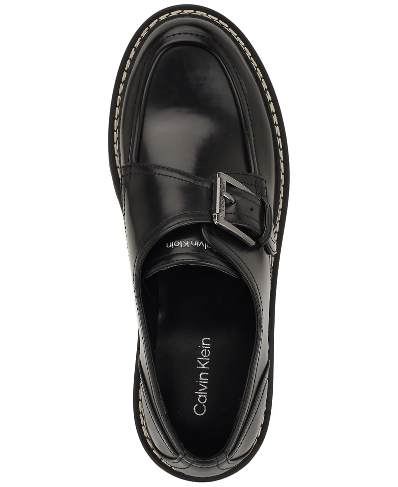 Calvin Klein Women's Saundee Lug Sole Loafers