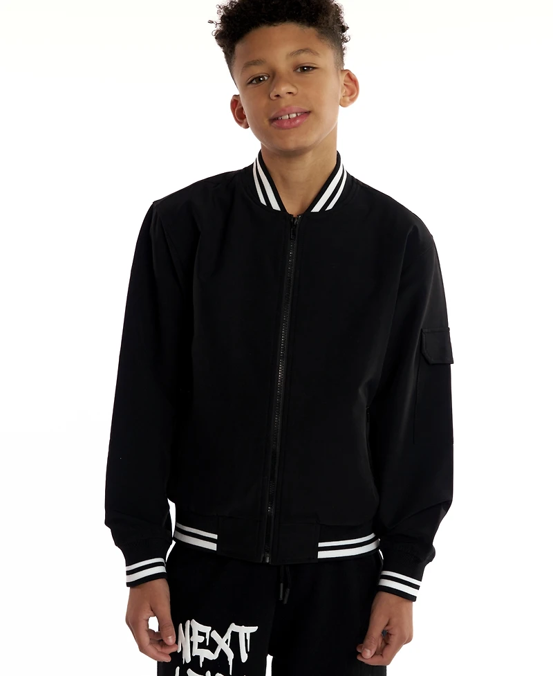 Sovereign Code Boys 5-18 Cedric Long Sleeves Bomber Jacket