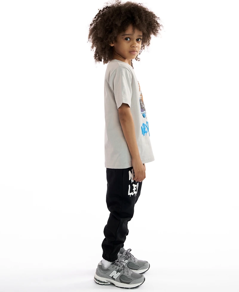 Sovereign Code Boys 2T-7 2-Piece Graphic Print T-Shirt and Joggers Set