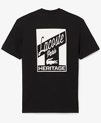 Lacoste Men's Printed Crewneck T-Shirt