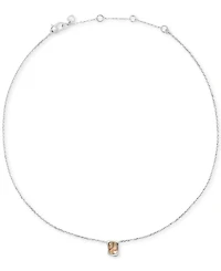 kate spade new york Cubic Zirconia Molten Pendant Necklace