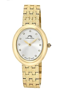 Porsamo Bleu Women's Angelica Stainless Steel Bracelet Watch 1343BANS