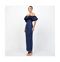 Bariano Women's Anaya Off Shoulder Midaxi