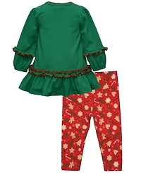 Bonnie Baby Girls 2 Piece Cookie Tester Outfit