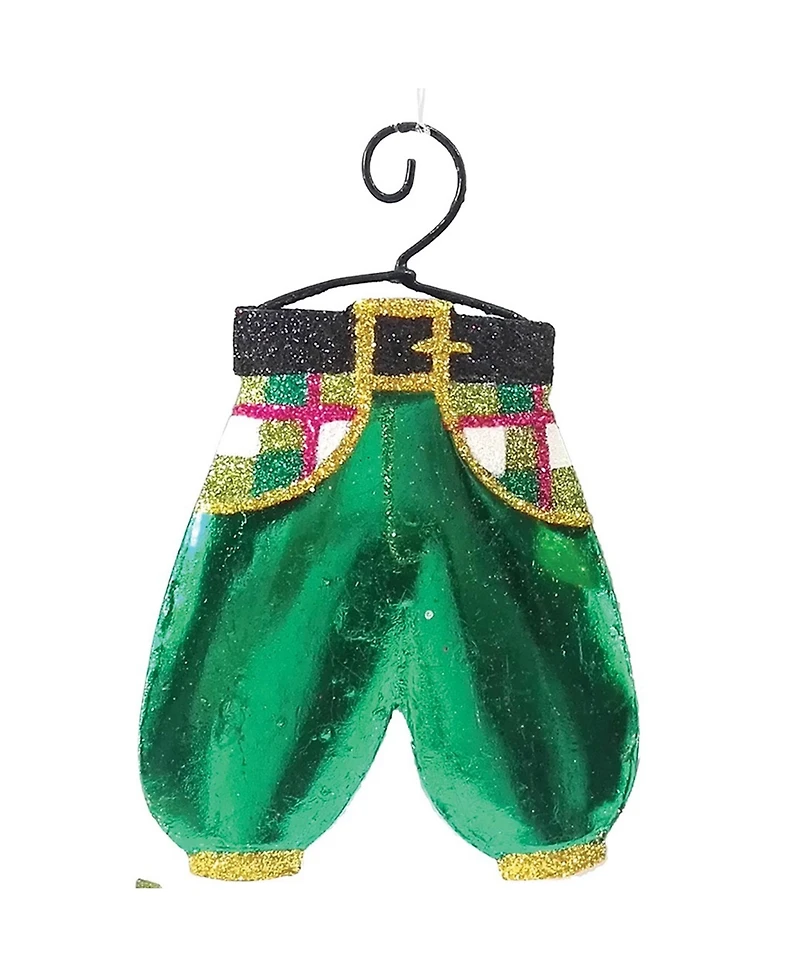 Leprechaun Clothes St. Patrick's Day Christmas Tree Ornament Set of 3