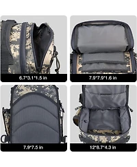 Fishing Backpack with Rod Holder, Lightweight Sling Bag Storge Gear and Equipment