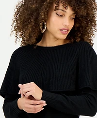 I.n.c. International Concepts Petite Caped Sweater, Macy's Exclusive