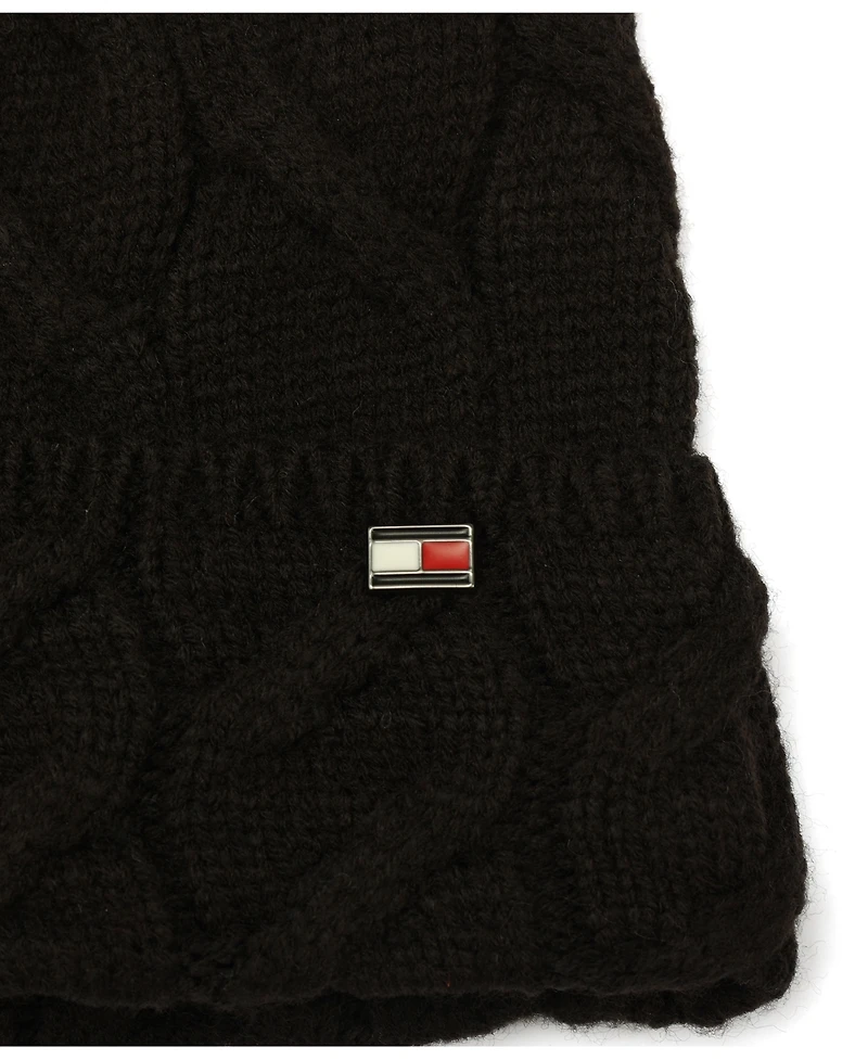 Tommy Hilfiger Men's Wide Cable Cuff Hat