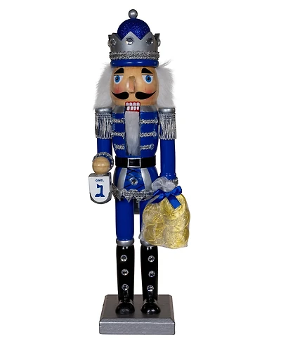 Kurt Adler 15-Inch Hanukkah Nutcracker