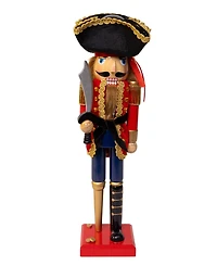 Kurt Adler 15-Inch Pirate Nutcracker with Peg Leg