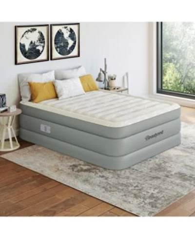Beautyrest 20 In. Luxaire Raised Air Mattress With Cool Vent Top Auto Shutoff Pump Durable Air Tight Construction