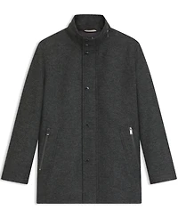 Boss by Hugo Men's Relaxed-Fit Wool-Blend Coat
