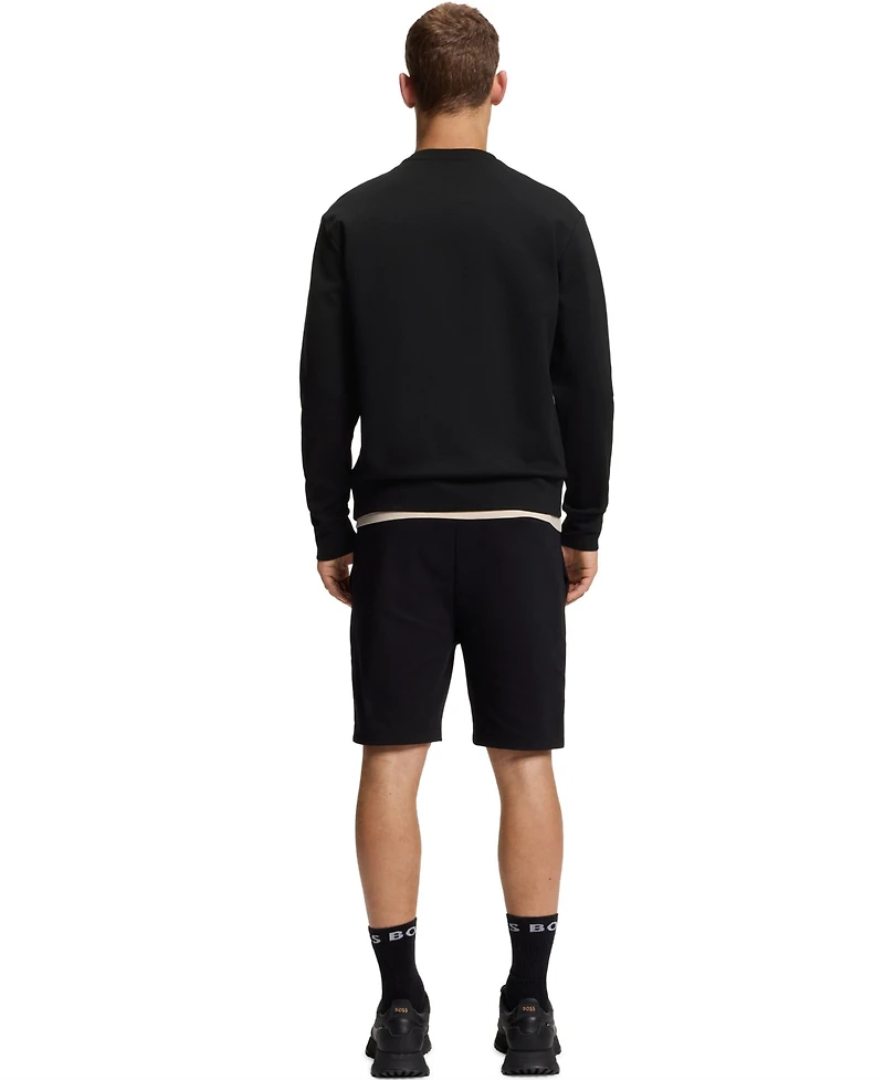 Boss by Hugo Men's Monogram Cotton-Blend Sweatshirt