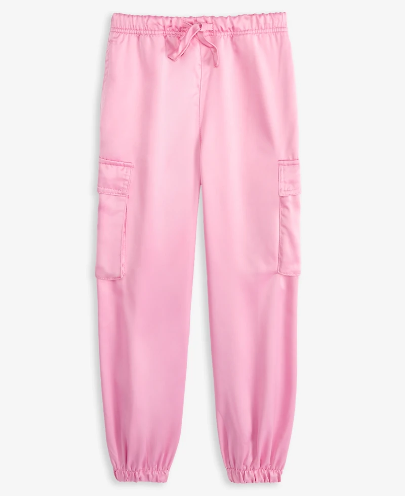 Epic Threads Girls 5-20 Satin Cargo Jogger Pants, Macy's Exclusive