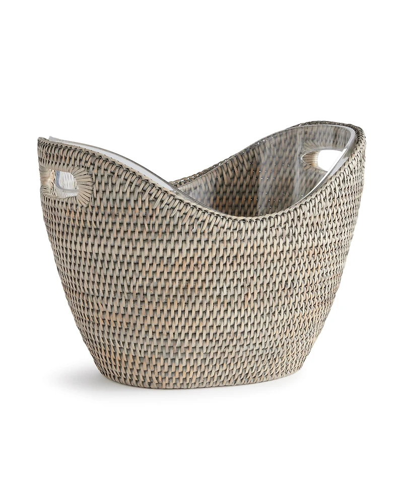 Burma Rattan Beverage Tub Serving Basket