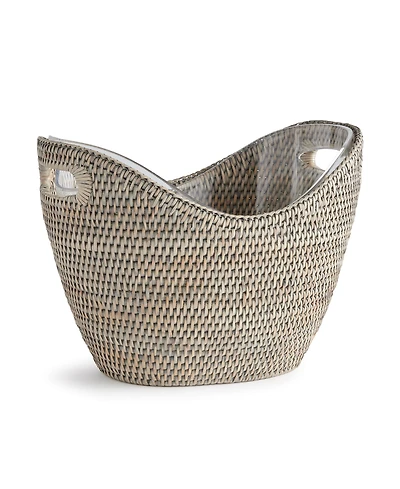 Burma Rattan Beverage Tub Serving Basket