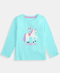 Epic Threads Girls Toddler 2T-4T Unicorn Magic Long-Sleeve T-Shirt, Macy's Exclusive
