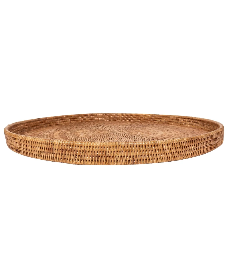 Artifacts Rattan Round Tray 28"