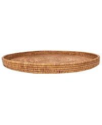 Artifacts Rattan Round Tray 28"