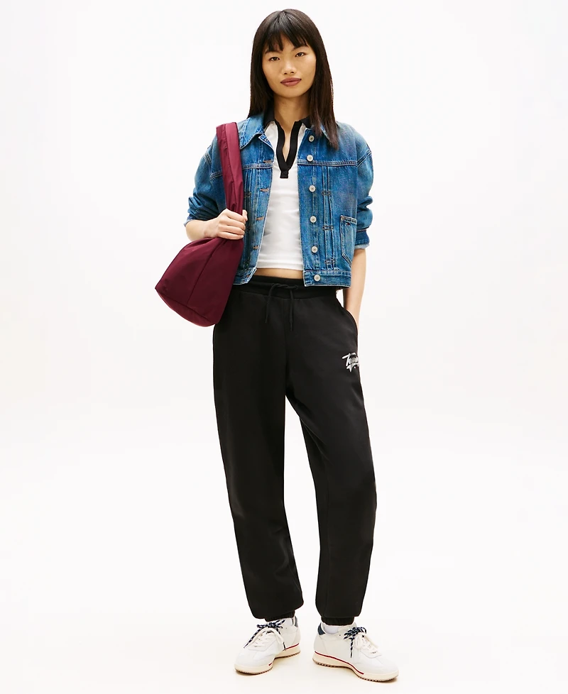 Tommy Jeans Women's Relaxed Fit Pull-On Sweatpants